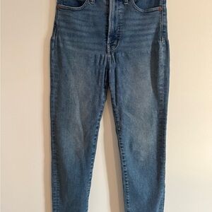 Madewell Blue Denim Jeans